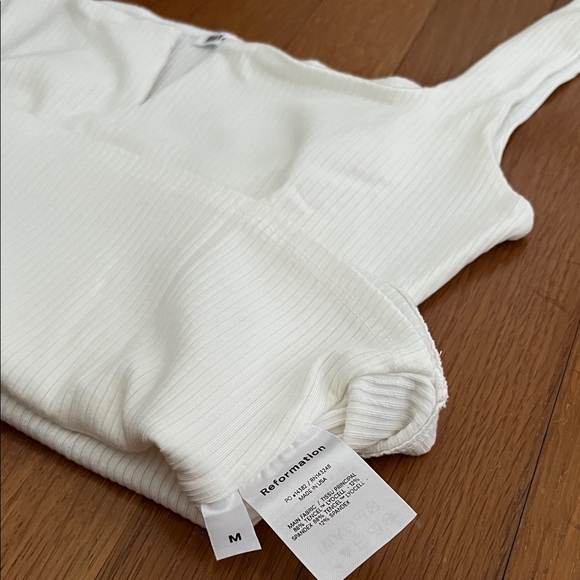 Reformation Ribbed Tank Top - Picture 6 of 6